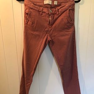 Mauve Anthropology Skinny Jeans